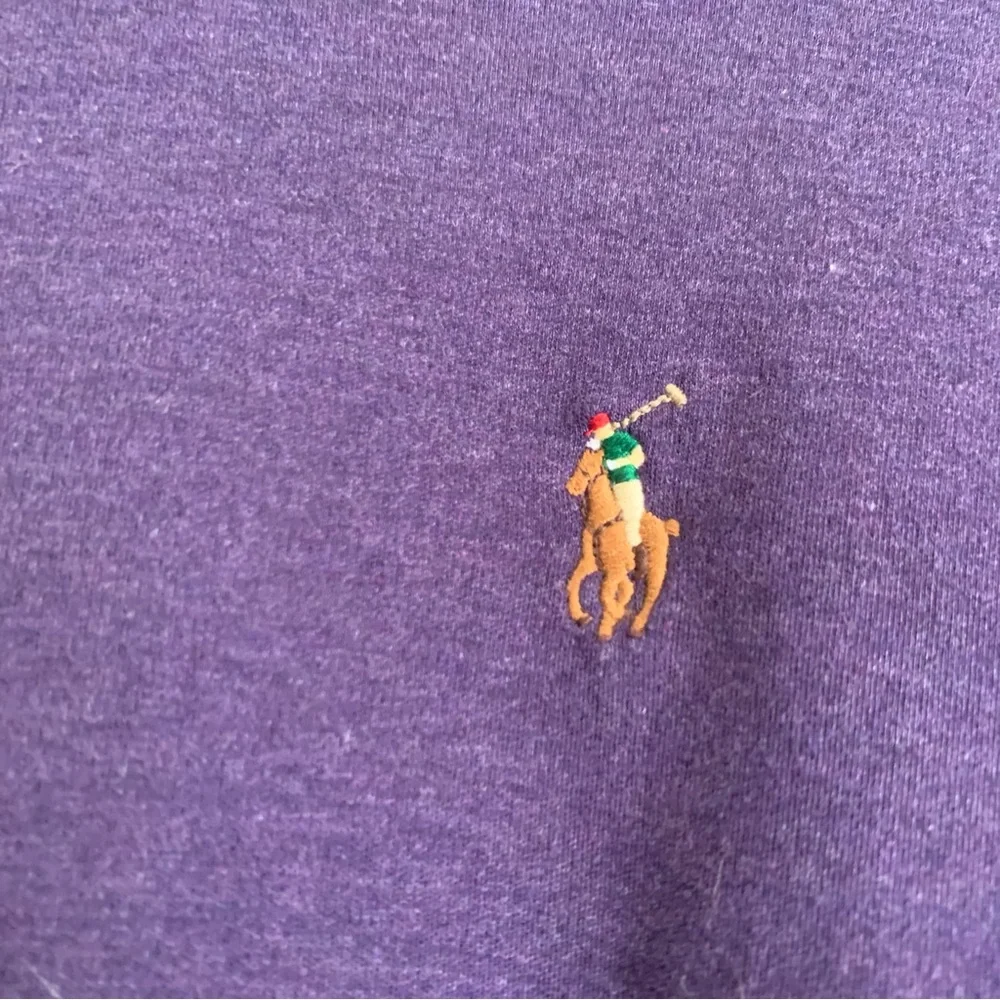 Polo by Ralph Lauren Men's Deep Purple Polo Shirt - Picture 4 of 6